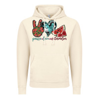 Vintage Artic peace love watermelon Vintage Hoodie - SublimationCraftShop
