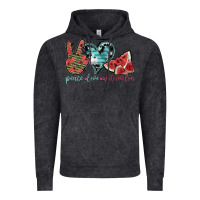 Vintage Black peace love watermelon Vintage Hoodie - SublimationCraftShop