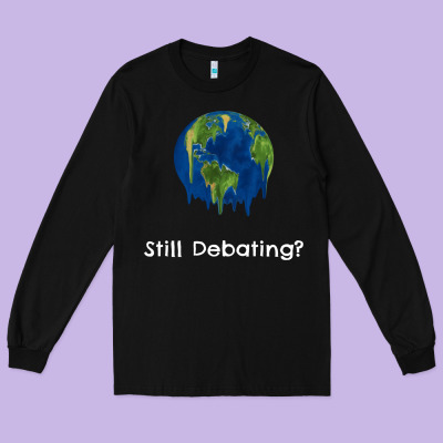 Environmental Climate Change Still Debating Summer Long Sleeve Tee Designed By Snappyart