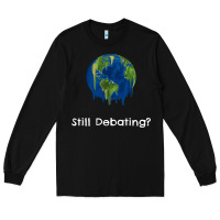 Black environmental climate change still debating summer Long Sleeve Tee - SnappyArt