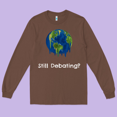 Environmental Climate Change Still Debating Summer Long Sleeve Tee Designed By Snappyart