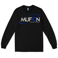 Black design mufon mutual ufo network hdb gift for men a Long Sleeve Tee - SnappyArt