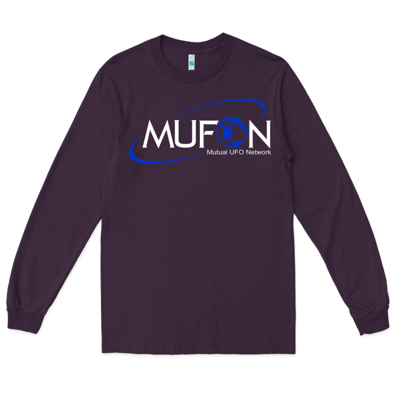 Design Mufon Mutual Ufo Network Hdb Gift For Men A Long Sleeve Tee by SnappyArt | Teevron