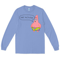 Colony Blue Patrick Classic Long Sleeve Tee - SnappyArt