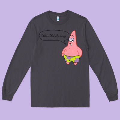Patrick Classic Long Sleeve Tee Designed By Snappyart