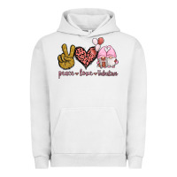 Pigment Lunar Rock Peace Love Valentines Gnomes Urban Hoodie - Jasminsmagicworld