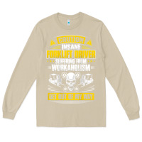 Mushroom forklift operator get out of my way forklift driver t shirt Long Sleeve Tee - SnappyArt