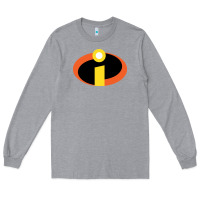 Heather Grey incredibles Long Sleeve Tee - SnappyArt