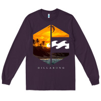 Plum billabong Long Sleeve Tee - SnappyArt