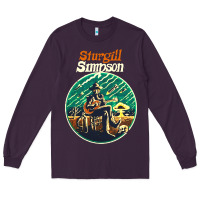 Plum sturgill simpson retro Long Sleeve Tee - SnappyArt