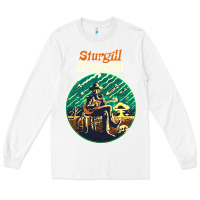 White sturgill simpson retro Long Sleeve Tee - SnappyArt