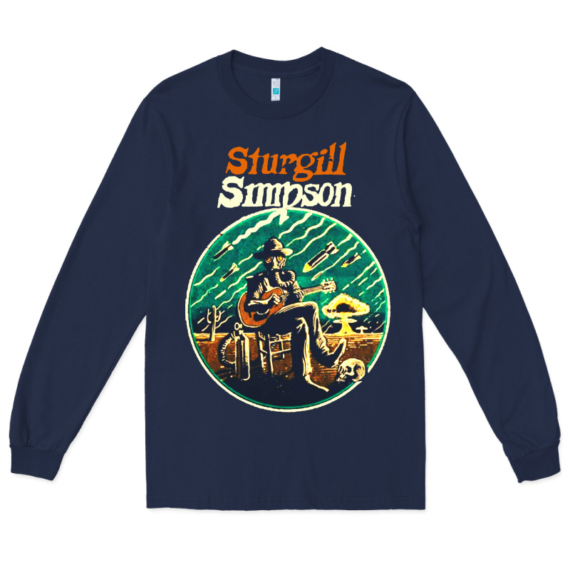 Sturgill Simpson Retro Long Sleeve Tee by SnappyArt | Teevron