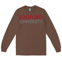 Chestnut The radford university Long Sleeve Tee - SnappyArt