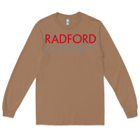 Toasted Coconut The radford university Long Sleeve Tee - SnappyArt