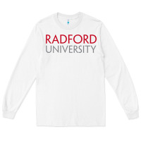 White The radford university Long Sleeve Tee - SnappyArt