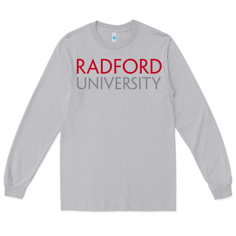 The Radford University Long Sleeve Tee by SnappyArt | Teevron
