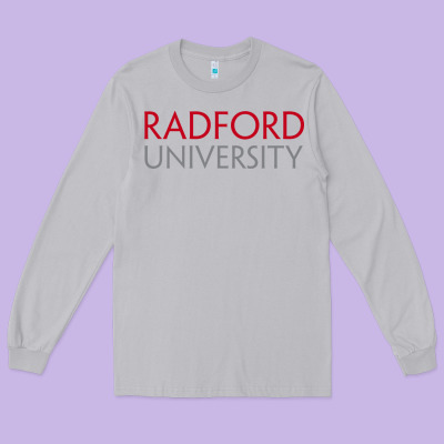 The Radford University Long Sleeve Tee Designed By Snappyart