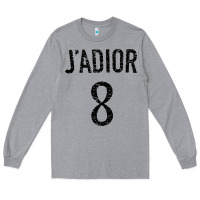 Heather Grey j adior Long Sleeve Tee - SnappyArt