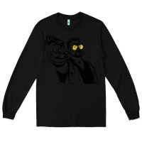 Black big lebowski Long Sleeve Tee - SnappyArt