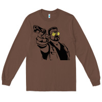Chestnut big lebowski Long Sleeve Tee - SnappyArt