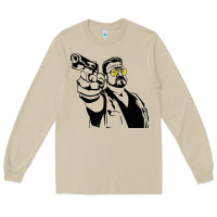 Mushroom big lebowski Long Sleeve Tee - SnappyArt