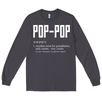 Pop Pop Gifts Grandpa Fathers Day Pop-pop Long Sleeve Tee | Teevron