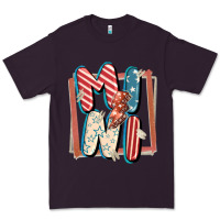 Plum 4th of July mini with lightning bolt Premium Tee - FaDigitalArtStudio