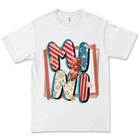 White 4th of July mini with lightning bolt Premium Tee - FaDigitalArtStudio