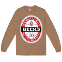 Toasted Coconut Beck’s-Dark Long Sleeve Tee - SnappyArt