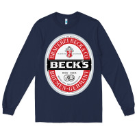 Navy Beck’s-Dark Long Sleeve Tee - SnappyArt