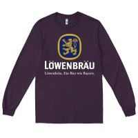 Plum lowenbrau Long Sleeve Tee - SnappyArt