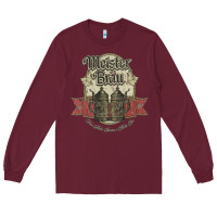 Burgundy meister brau 1891, beer Long Sleeve Tee - SnappyArt