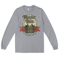 Heather Grey meister brau 1891, beer Long Sleeve Tee - SnappyArt