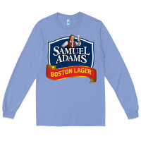 Colony Blue samuel adams Long Sleeve Tee - SnappyArt