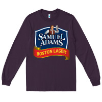 Plum samuel adams Long Sleeve Tee - SnappyArt