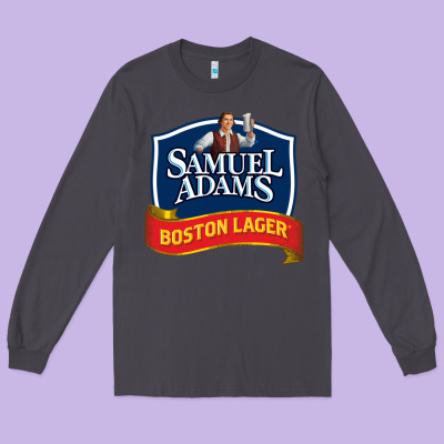 Samuel Adams Long Sleeve Tee Designed By Snappyart