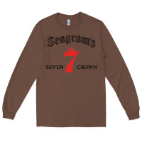 Chestnut Seagrams 7 Bk 1.png Long Sleeve Tee - SnappyArt