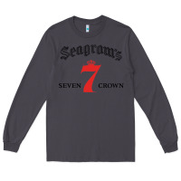 Smoke Seagrams 7 Bk 1.png Long Sleeve Tee - SnappyArt