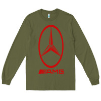 Army Green amg Long Sleeve Tee - SnappyArt