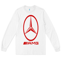 White amg Long Sleeve Tee - SnappyArt