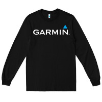 Black Official Garmin Original Merchandise Long Sleeve Tee - SnappyArt