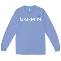 Colony Blue Official Garmin Original Merchandise Long Sleeve Tee - SnappyArt