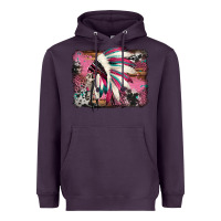 Plum indian headdress valentine's day Heavyweight Hoodie - Jasminsmagicworld