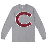 Heather Grey colgate vintage Long Sleeve Tee - SnappyArt