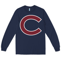 Navy colgate vintage Long Sleeve Tee - SnappyArt