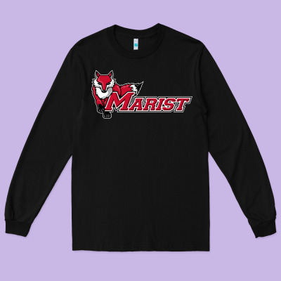 Cool,marist,red,foxes Long Sleeve Tee Designed By Snappyart