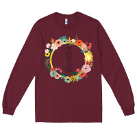Burgundy Keeper of the Lost Cities Characters Flowers Long Sleeve Tee - SnappyArt