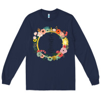 Navy Keeper of the Lost Cities Characters Flowers Long Sleeve Tee - SnappyArt