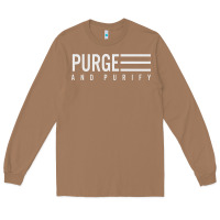 Toasted Coconut Purge And Purify Graphic Long Sleeve Tee - SnappyArt