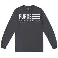 Smoke Purge And Purify Graphic Long Sleeve Tee - SnappyArt